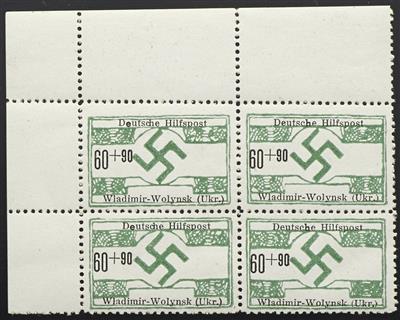 ** - D. Bes. Ukraine Wladimir - Wolynsk Nr. 12/14, - Briefmarken