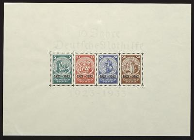* - D.Reich Block Nr. 2 (NOTHILFE), - Briefmarken