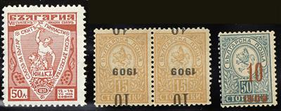 **/gestempelt/(*) - Bulgarien Nr. 242/48 gestempelt, - Briefmarken