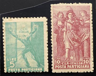 ** - Italien Lokalausgabe C. L. N. (Comitati - Stamps