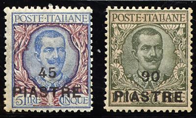 * - Italienische Post in der Levante Nr. 60/70 (Sassone Constantinopoli Nr. 47/57), - Stamps