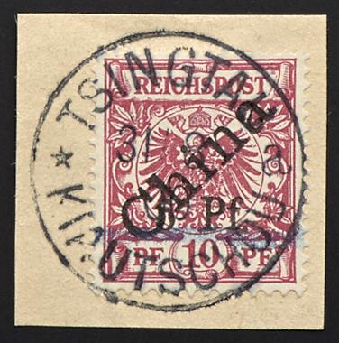 Briefstück - D. Kolonien, - Briefmarken