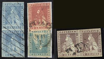 gestempelt/Briefstück/Poststück - Altialienische Staaten, - Briefmarken