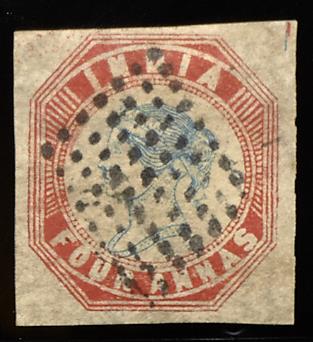 gestempelt - Sammlung Indien ca. 1854/1923, - Briefmarken