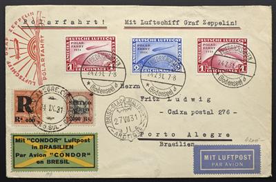 Poststück - D.Reich Nr. 456 (2) + 457 auf - Známky