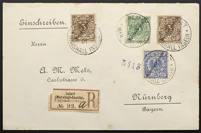 Poststück - Marschall-Inseln Nr. 4 II - Briefmarken