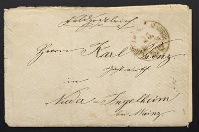 Poststück - Partie D. Feldpostbriefe meist aus dem Deutsch-Französischen Krieg 1870/71, - Známky