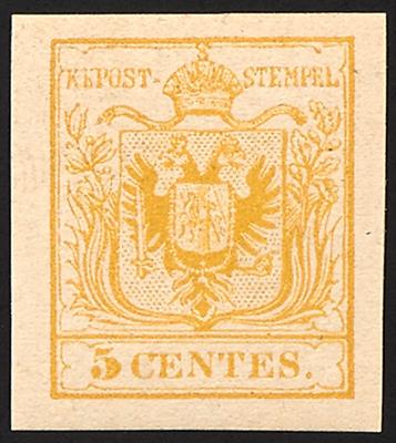 ** - ND 1866 der Lombardei-Venetien Nr. 1, - Briefmarken