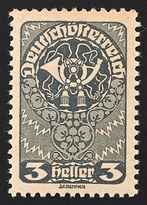 ** - Österr. Michel Nr. 255 b (schwarzgrau) (ANK Nr. 255 c), - Stamps