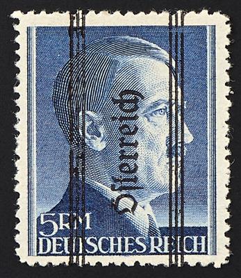 ** - Österr. Nr. 696 II mit Plattenfehler: - Briefmarken