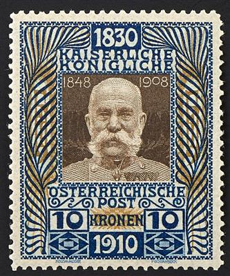 **/* - Österreich Nr. 161/77 (Ausgabe 1910), - Briefmarken