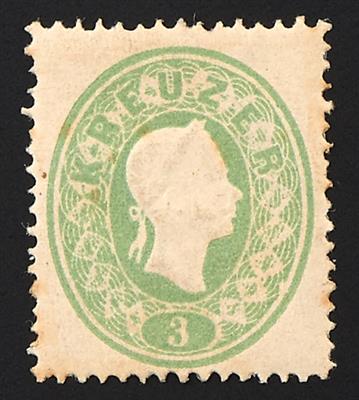 * - Österreich Nr. 19 grün, - Briefmarken