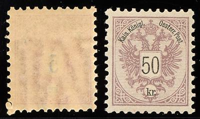* - Österreich Nr. 49 b, - Briefmarken