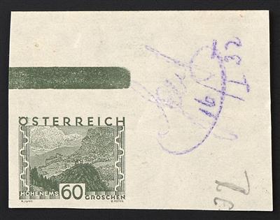 ** - Österreich Nr. 530 U/43 U (Kleine Landschaft) ungezähnt - Známky