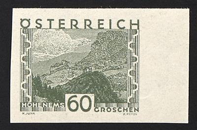 ** - Österreich Nr. 530 U/43 U (Kleine Landschaft) ungezähnt - Známky