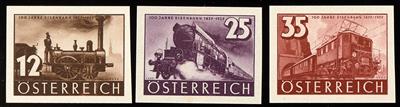 ** - Österreich Nr. 646 U/48 U (Eisenbahn) ungezähnt, - Známky