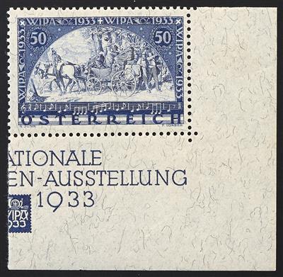 ** - Österreich WIPA Faser, Marke aus Block - Briefmarken