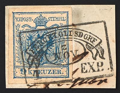 Briefstück - Österreich Abstempelungen "PERCHTOLDSDORF / 2 NOV / 1 EXP." - Stamps