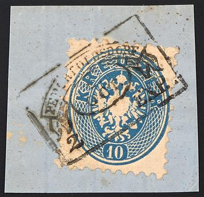Briefstück - Österreich Abstempelungen "PERCHTOLDSDORF / 2. OCT. / 2. EXP.", - Francobolli