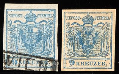 gestempelt/Briefstück/(*) - Partie Österr. Nr. 5, - Stamps