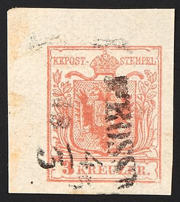 gestempelt - Österreich Spezialpartie Nr. 3 H Type I oder III, - Briefmarken