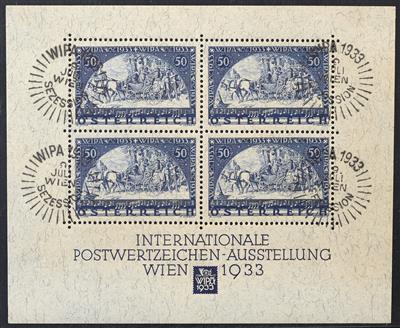 gestempelt - Österreich WIPABLOCK, - Briefmarken