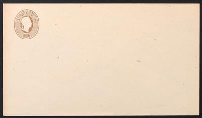 Poststück - Lombardei - Venetien 1861 Ganzsachen-Umschlag zu 35 Soldi im Kleinformat, - Francobolli