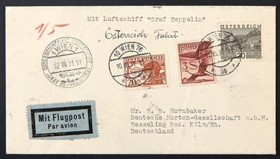 Poststück - Österr. 1931 Zeppelinpost - Francobolli