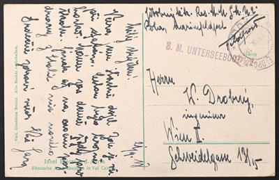 Poststück - Österr. Marine WK I, - Briefmarken