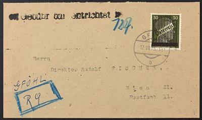 Poststück - Österreich Nr. 672 (30 Pfennig - Francobolli
