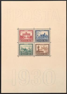 ** - D.Reich Block Nr. 1 (IPOSTA), - Briefmarken