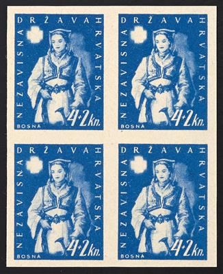 (*) - Kroatien Nr. 86/90, - Briefmarken