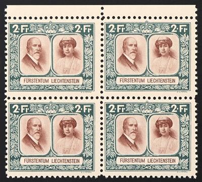 ** - Liechtenstein Nr. 107 A, - Briefmarken