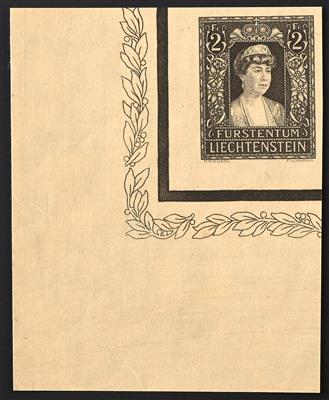 (*) - Liechtenstein Nr. 256 U, ungezähnt - Stamps