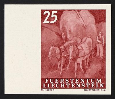 ** - Liechtenstein Nr. 293 U, ungezähnt - Briefmarken