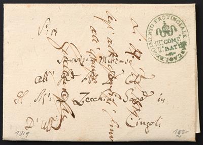 Poststück - Attraktives Los Militär/ Feldpost nach 1800 häufig Bereich Rep. Venezia, - Briefmarken