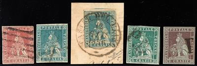Poststück/Briefstück/gestempelt - Toskana Nr. 4 y gestempelt, - Briefmarken