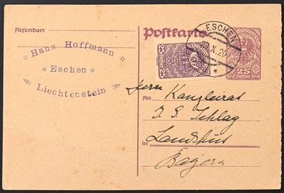 Poststück - Liechtenstein Mitläufer - Stamps