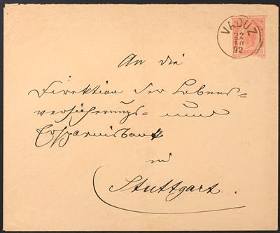Poststück - Liechtenstein Vorläufer - Stamps