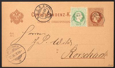 Poststück - Liechtenstein Vorläufer - Briefmarken