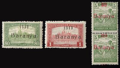 */**/gestempelt - Partie Ungarn Baranya Serbische Besetzung, - Briefmarken