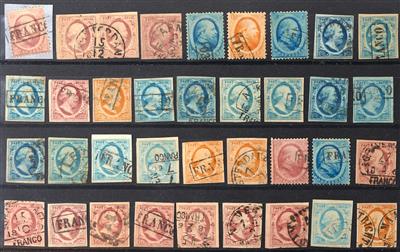 **/*/gestempelt - Reichhaltige Spezialsammlung Niederlande ca. 1852/1970 ab Nr. 1 mit Schwergewicht auf Abstempelungen, - Stamps