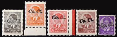 **/* - Italienische Besetzung Slowenien 1941 - 5 Werte zu 0,25, - Briefmarken
