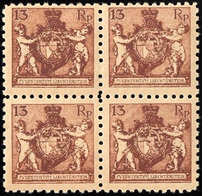 ** - Liechtenstein Nr. 51 A, - Briefmarken