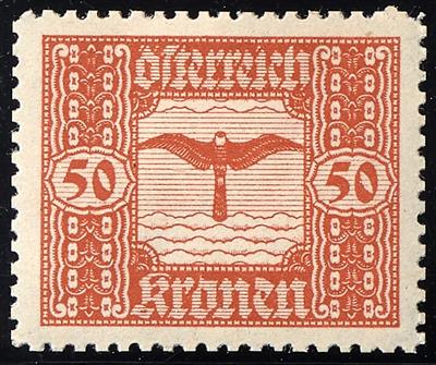 * _ Österr. 1922 - 50 Kronen Kreßflug, - Briefmarken