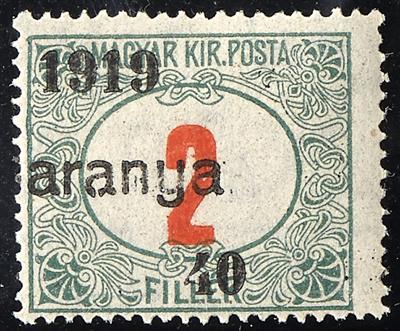 */** - Partie Ungarn Baranya Serbische Besetzung 1919, - Briefmarken
