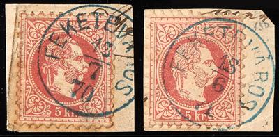 Briefstück - "FEKETE VAROS - Stamps