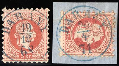 Briefstück/gestempelt - "DARANY - Briefmarken