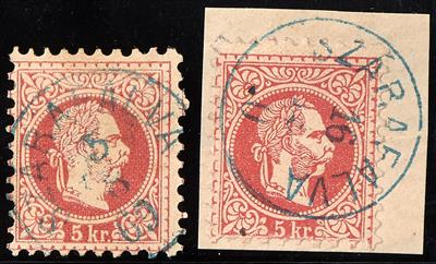 Briefstück/gestempelt - "SZARAFALVA 16/12 70 - Stamps