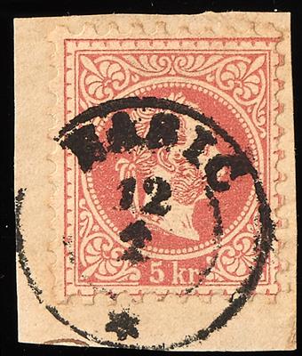 Briefstück - Österreich Abstempelungen Ungarische Reichshälfte Briefstück - "NASIC 12/2 * - Briefmarken